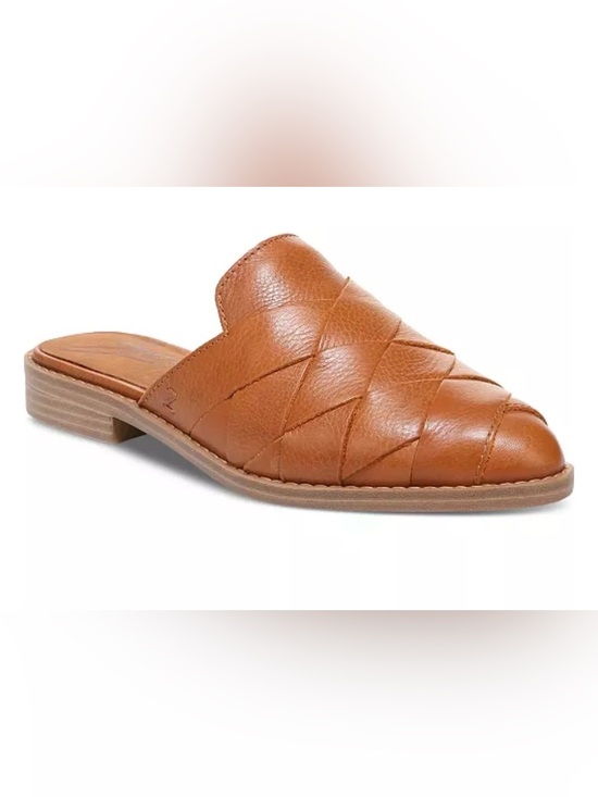 Zodiac Shoes - Zodiac Woven Leather Slide Mule - Tan